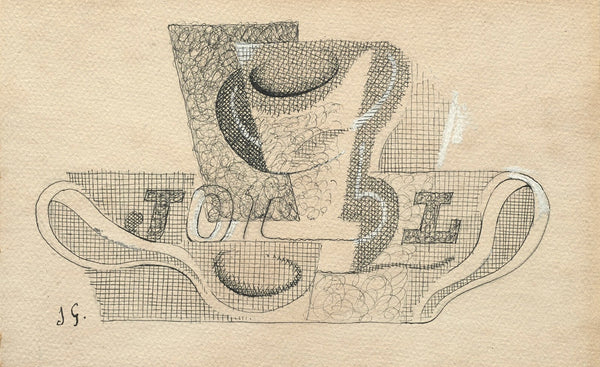 Journal et tasse de café 1923