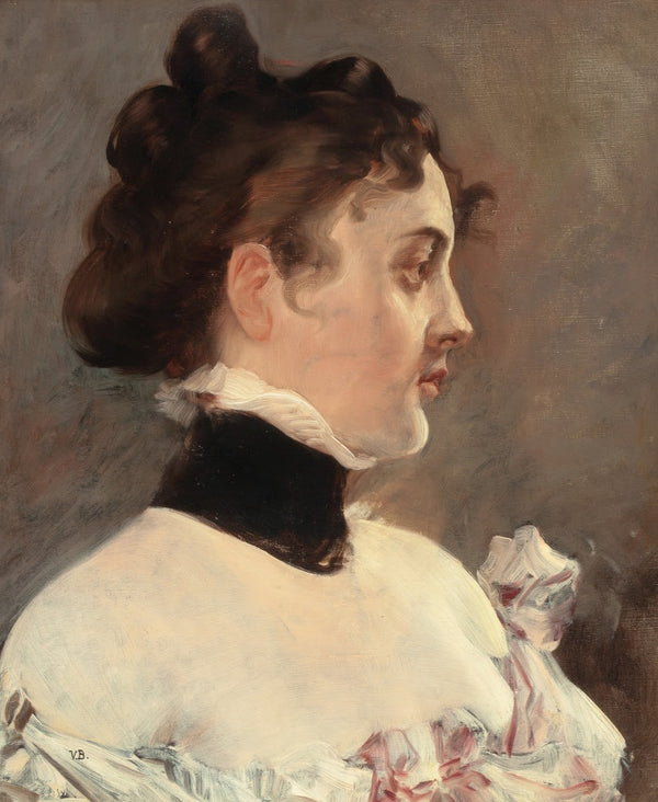 Young Woman in Profile