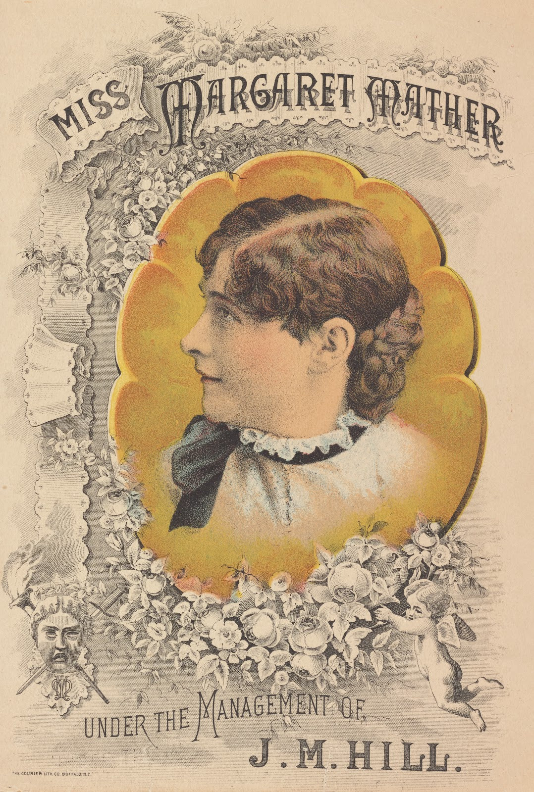 Miss Margaret Mather under the management of JM Hill 1884 1898
