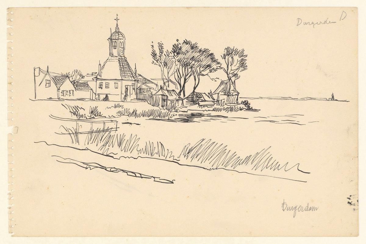Gezicht op De Kapel 1950 1970