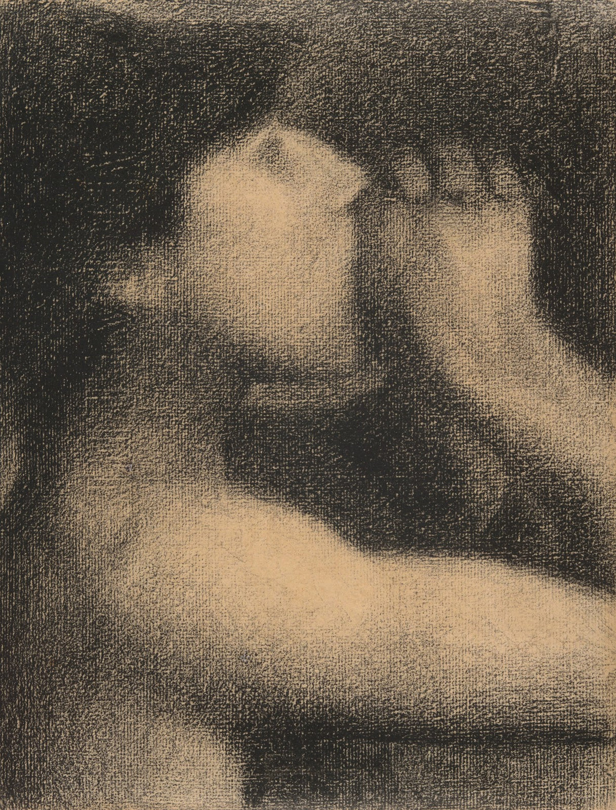 Lécho Echo study for Une baignade Asnières Bathers atAsnières 188384