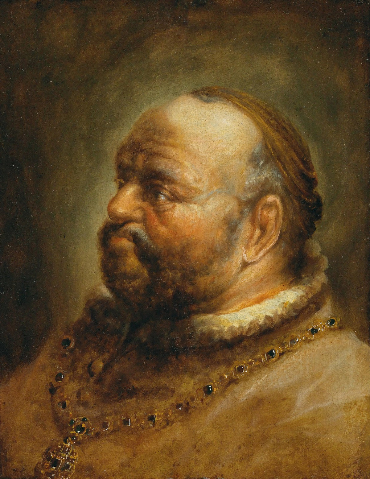 Portrait Of A Bearded Man