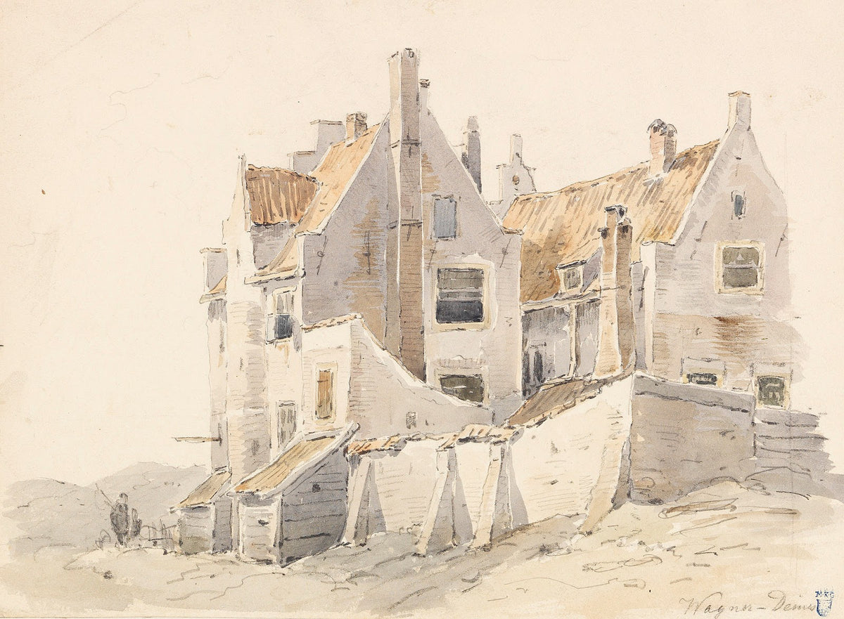Holländische Häuser Ca 1850 60