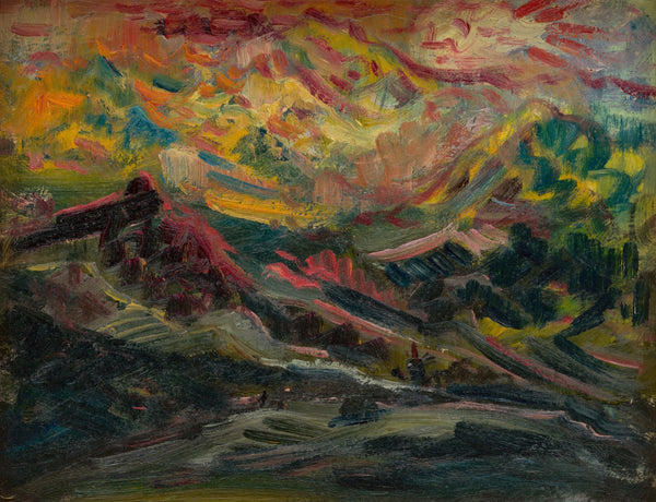 Sunset in the Mountains 19401944