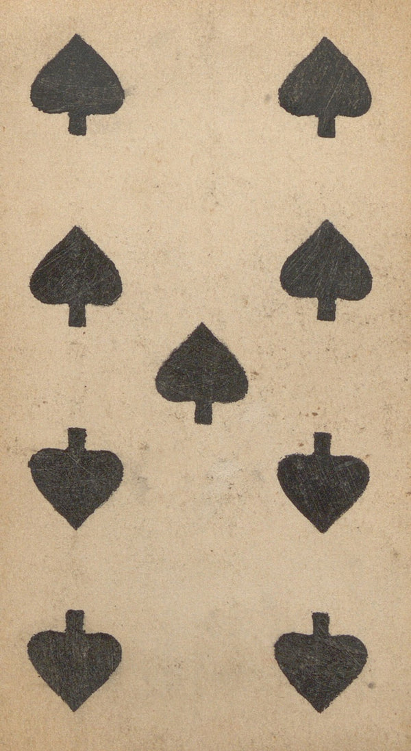 Nine of spades 1850