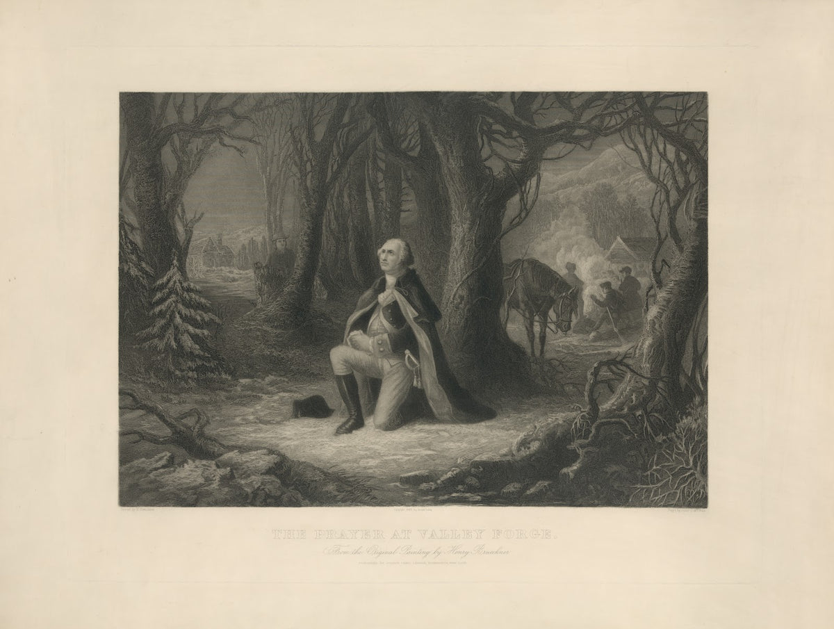 The Prayer at Valley Forge 1889