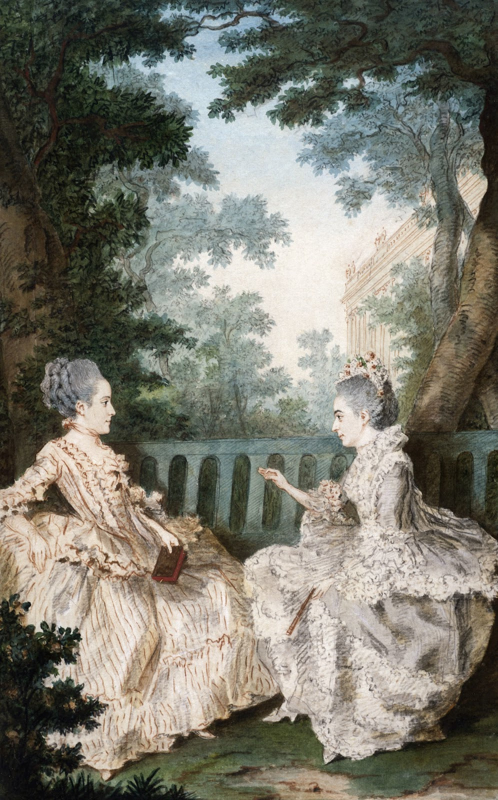 Mme de Bréget et Mme de Cassini