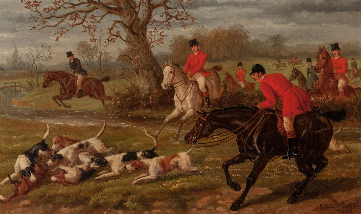 Sporting Scene 1885