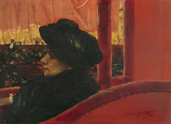 At the theatre 1879