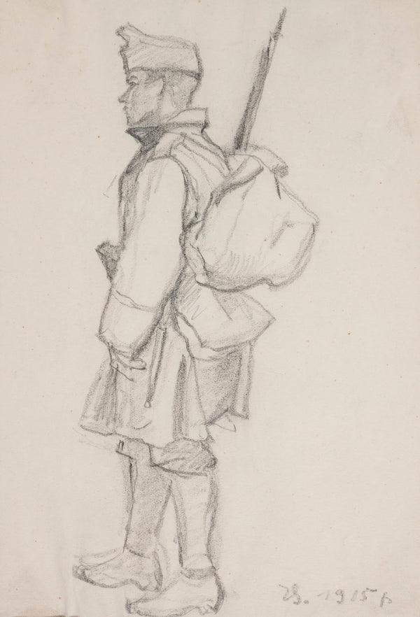 Żołnierz Legionów Ukraińskich Strzelców Siczowych 1915