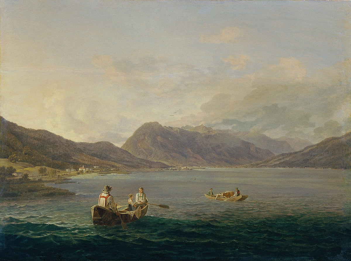Österreichischer Alpensee 1845