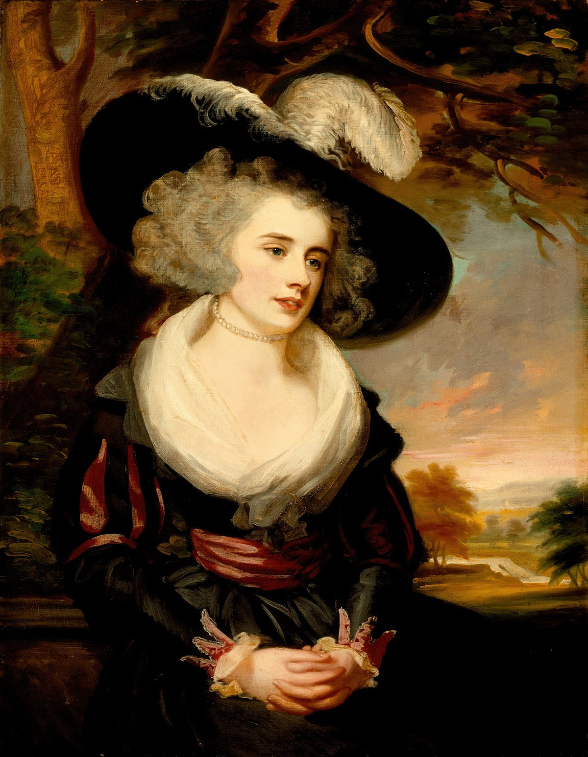 Portrait of Mrs Smith Barwell née Unwin circa 1785