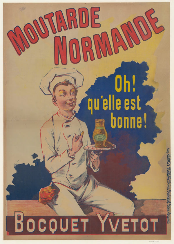 Moutarde normande Bocquet Yvetot 1893