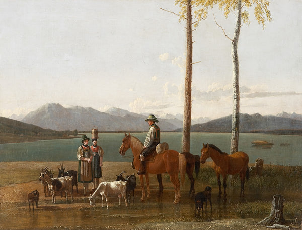 Morning at the Tegernsee 1827