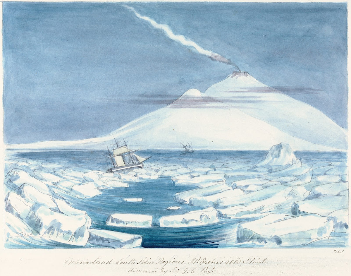 Victoria Land South Polar Regions Mount Erebus