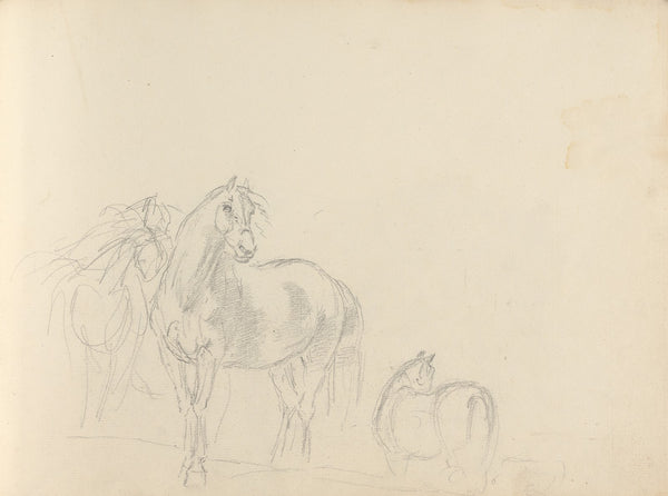 Fourty three Studies of Horses and Riders Pl38 1787