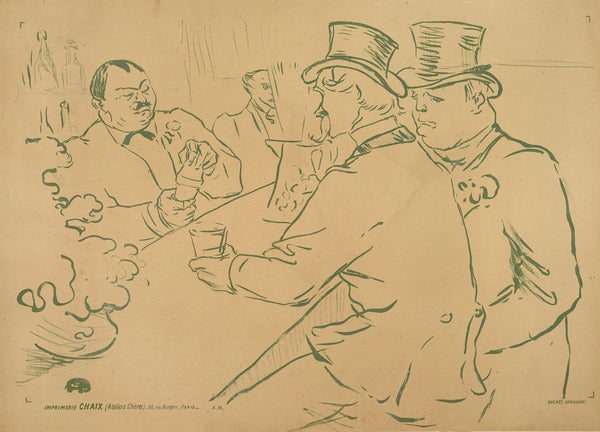 Irish and American Bar The Chap Book 1895