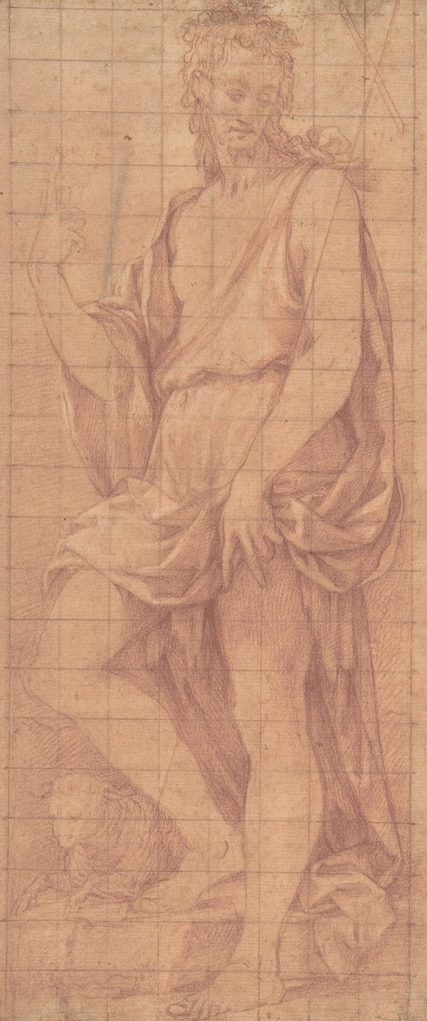 Standing Saint John the Baptist with The Lamb ca 157576