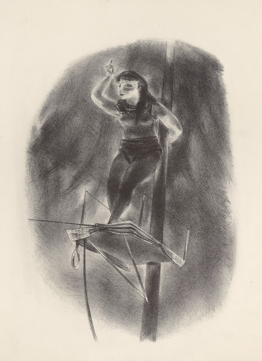 Tight Rope Performer 1938