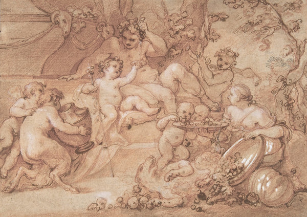 The Harvest of Silenus ca 1759