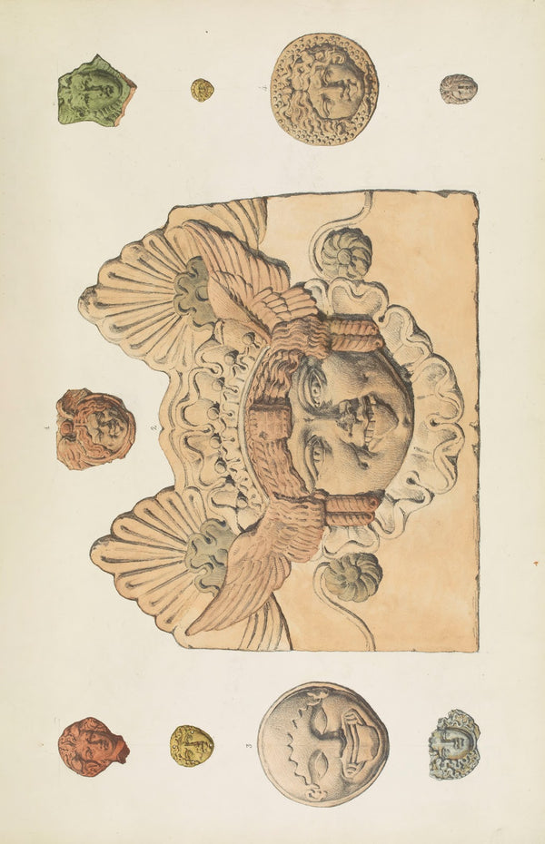 Monuments antiques dessinés Pl045 1830 1866