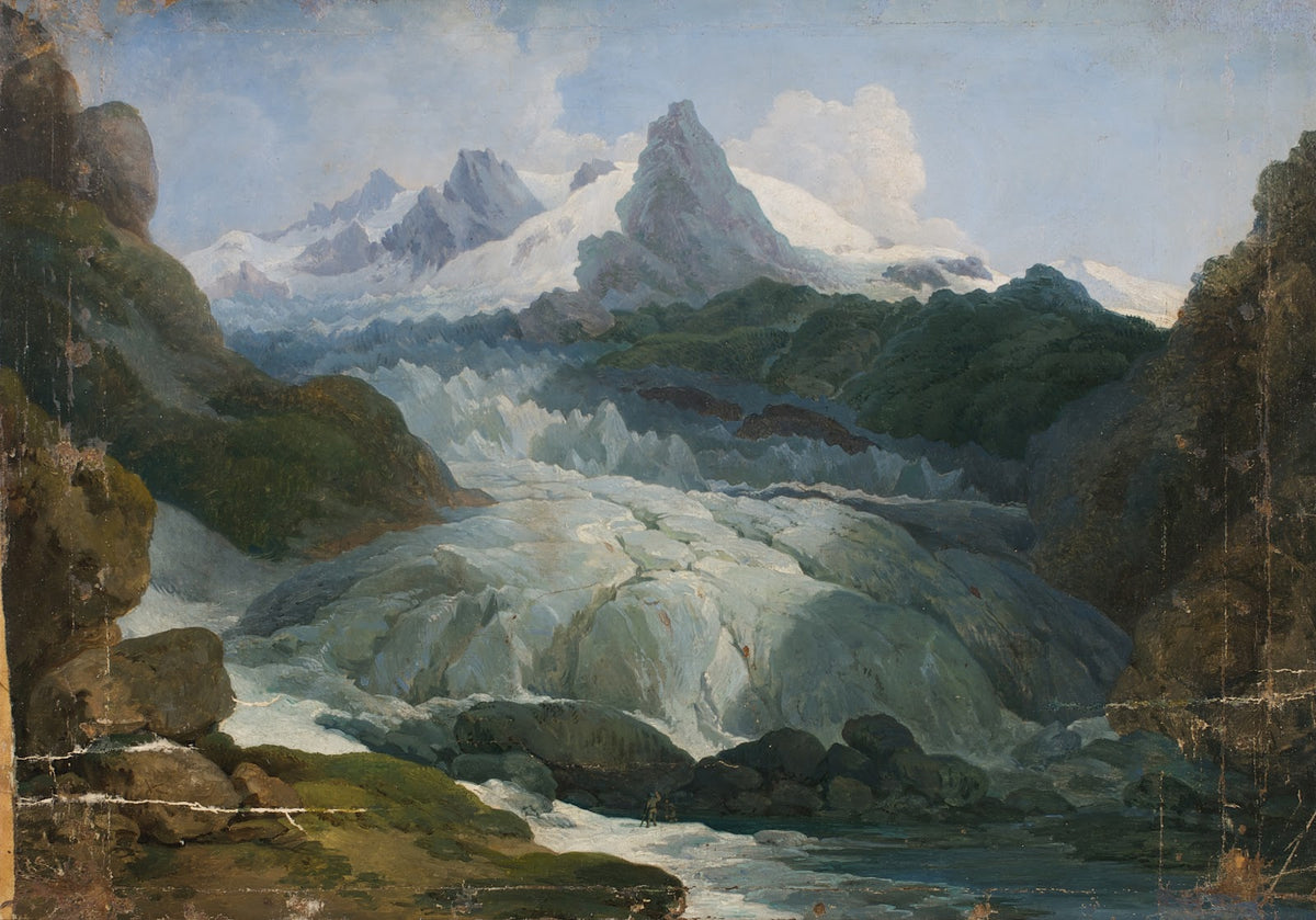 Der Rhônegletscher 1854