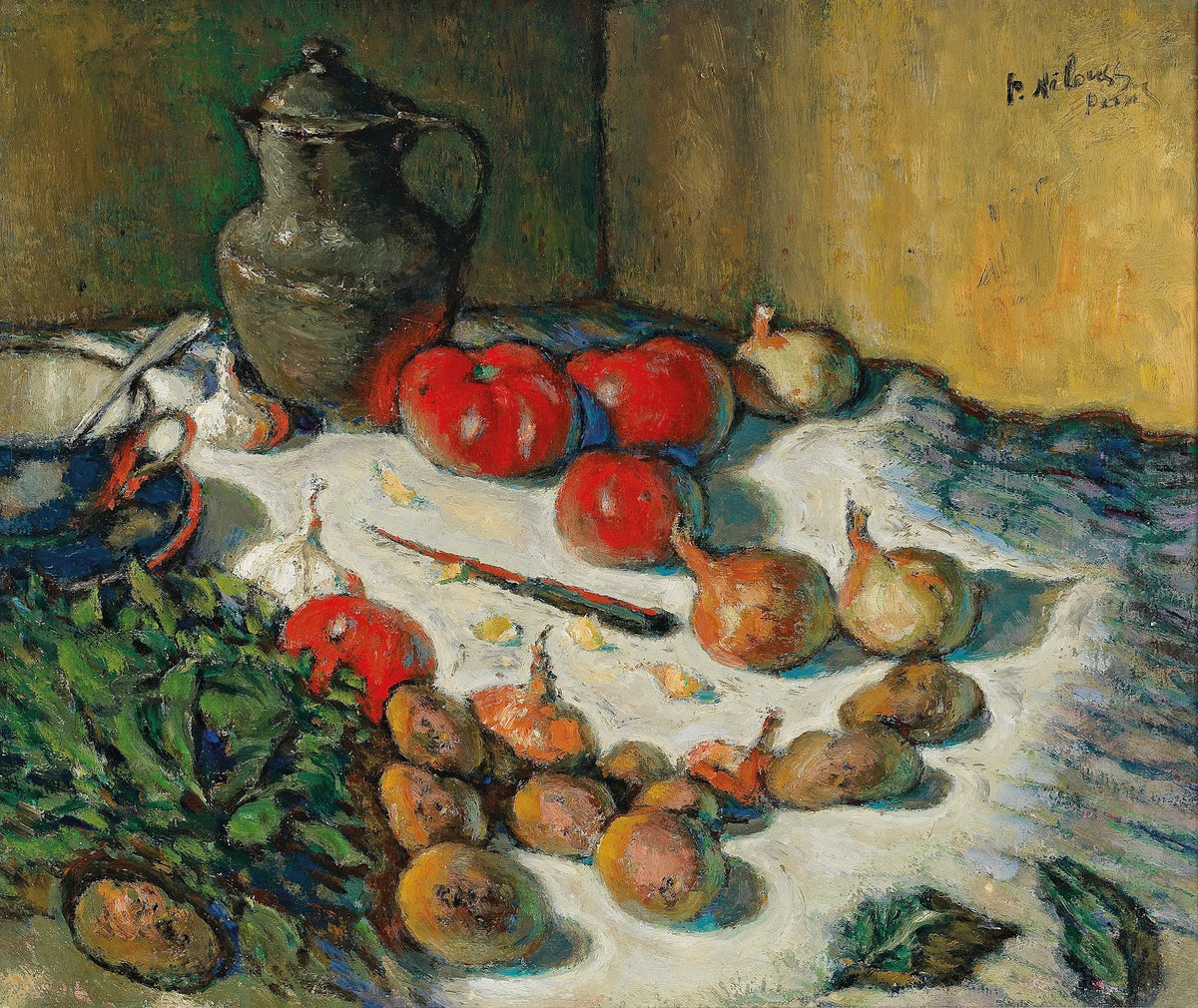 Legumes et pichet