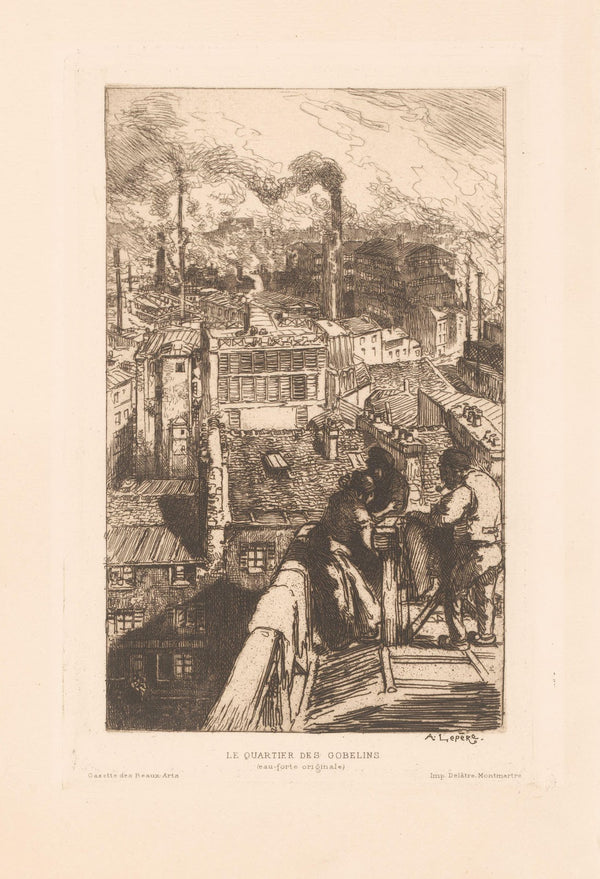 Le quartier des Gobelins 19th century