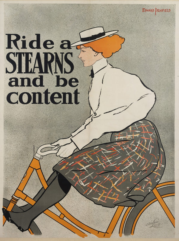 Ride a Stearn and Be Content 1896