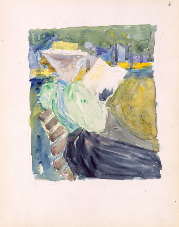 A woman reading in the park 18951897