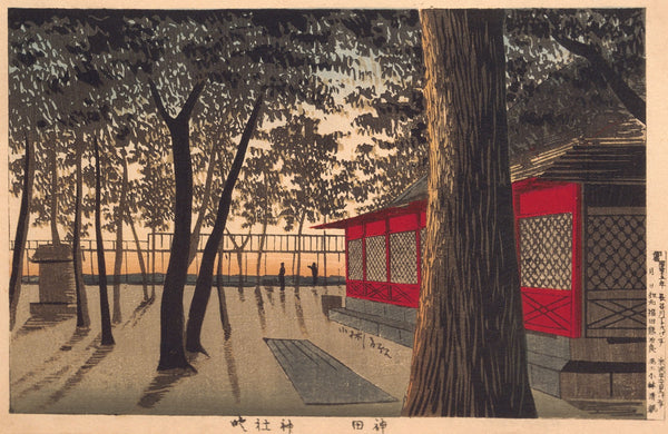 Daybreak at Shrine Kanda 1880