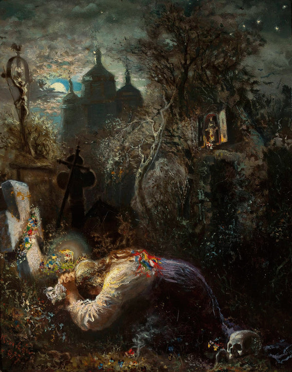 At the grave of an insurgent 1877