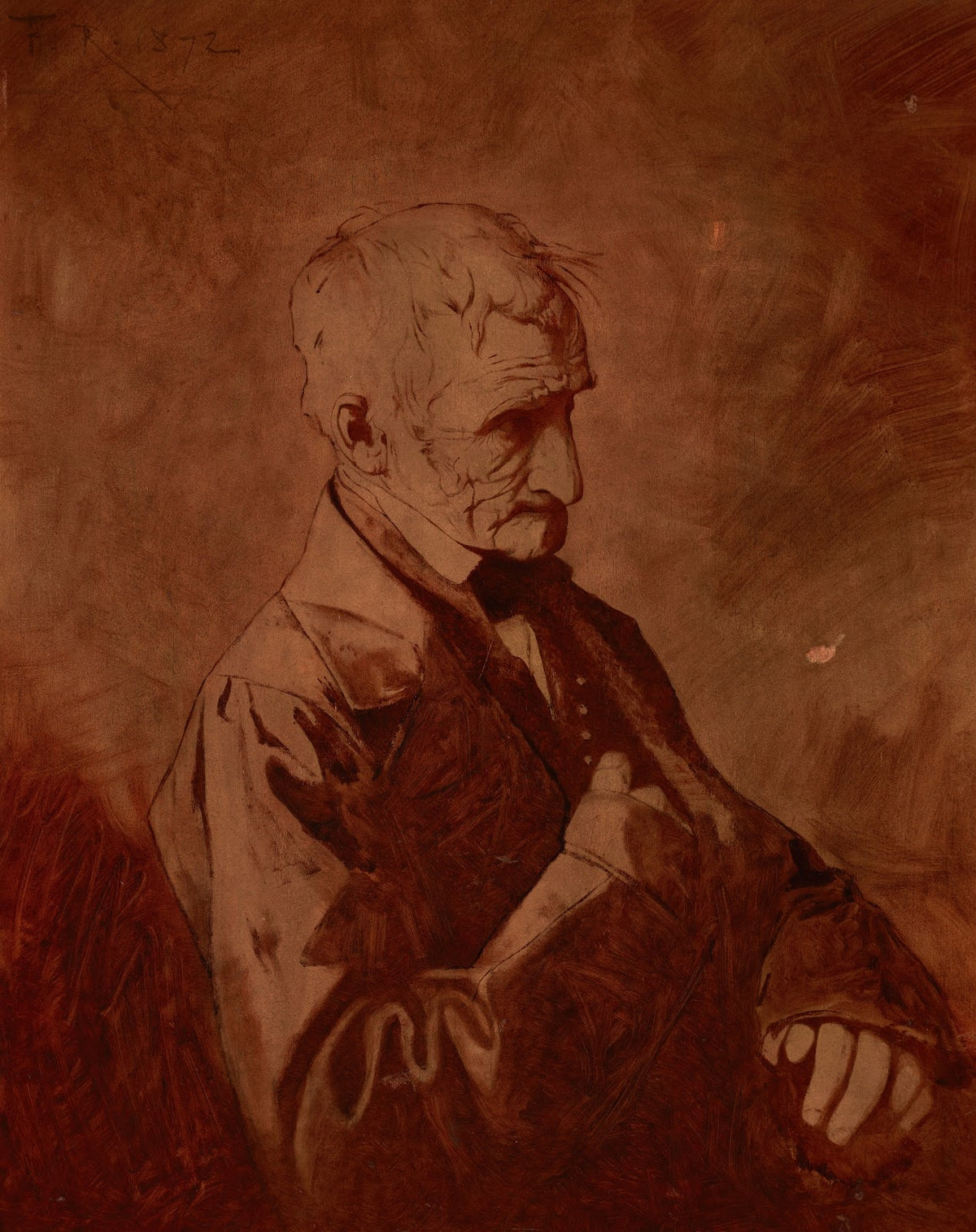 Portrait of Artists Father 1872