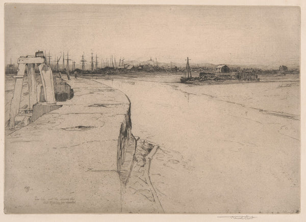 Low Tide and Evening Star 1888