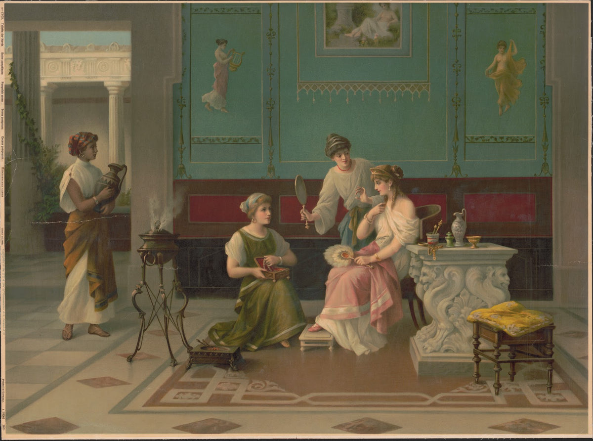 Pompeiish scene 1914