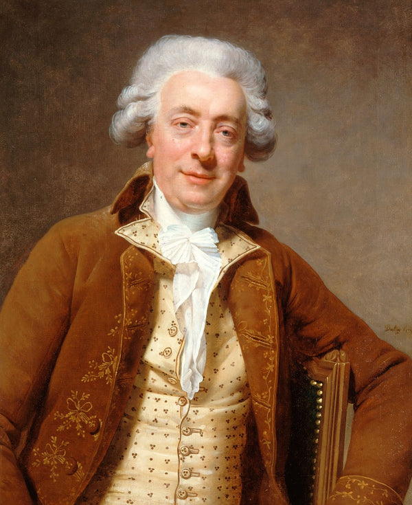 Portrait de Claude Nicolas Ledoux1736 1806 architecte 1785