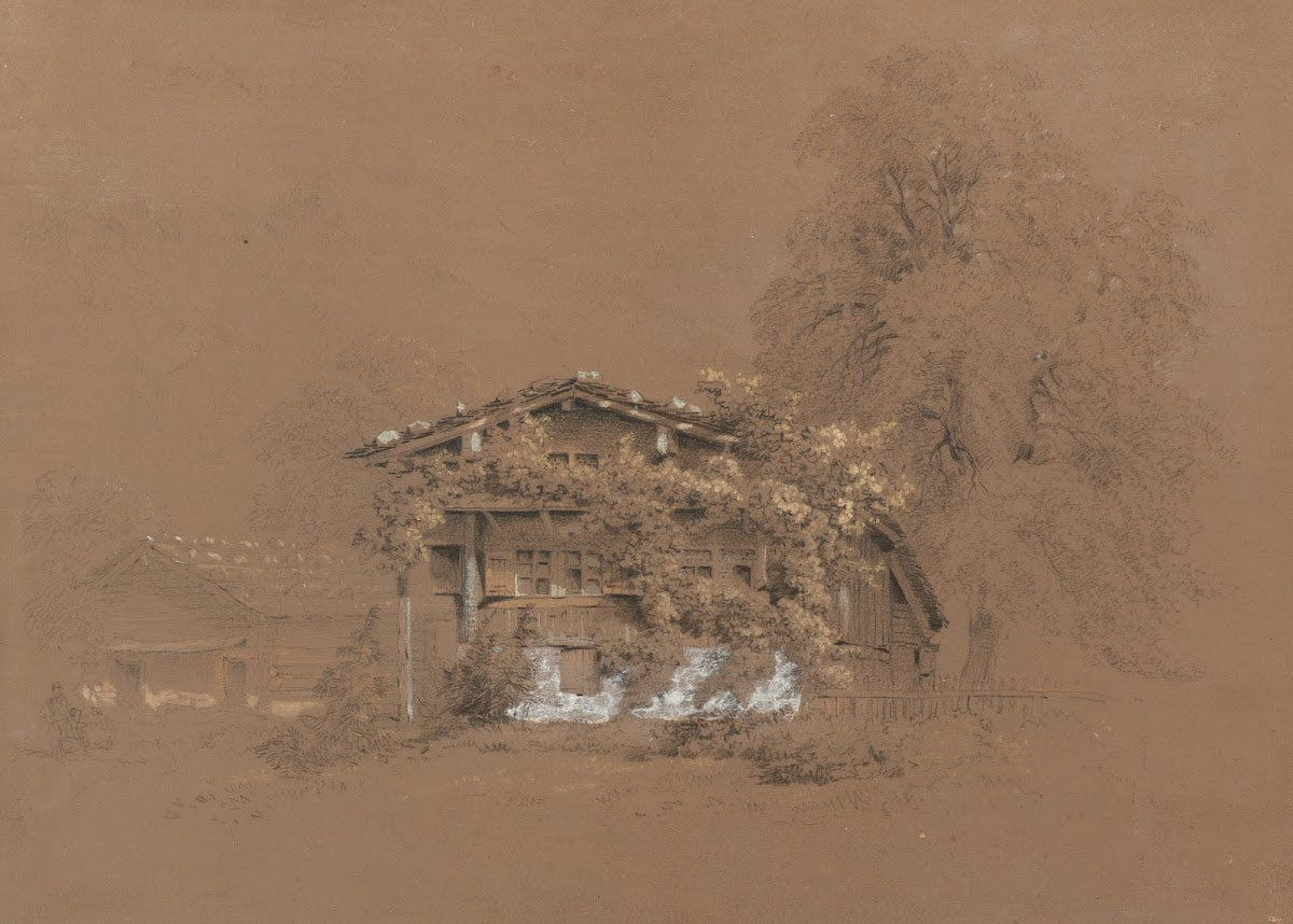 Bauernhof im Berner Oberland 1825 1830