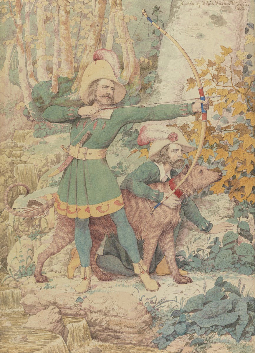 Sketch of Robin Hood 1852