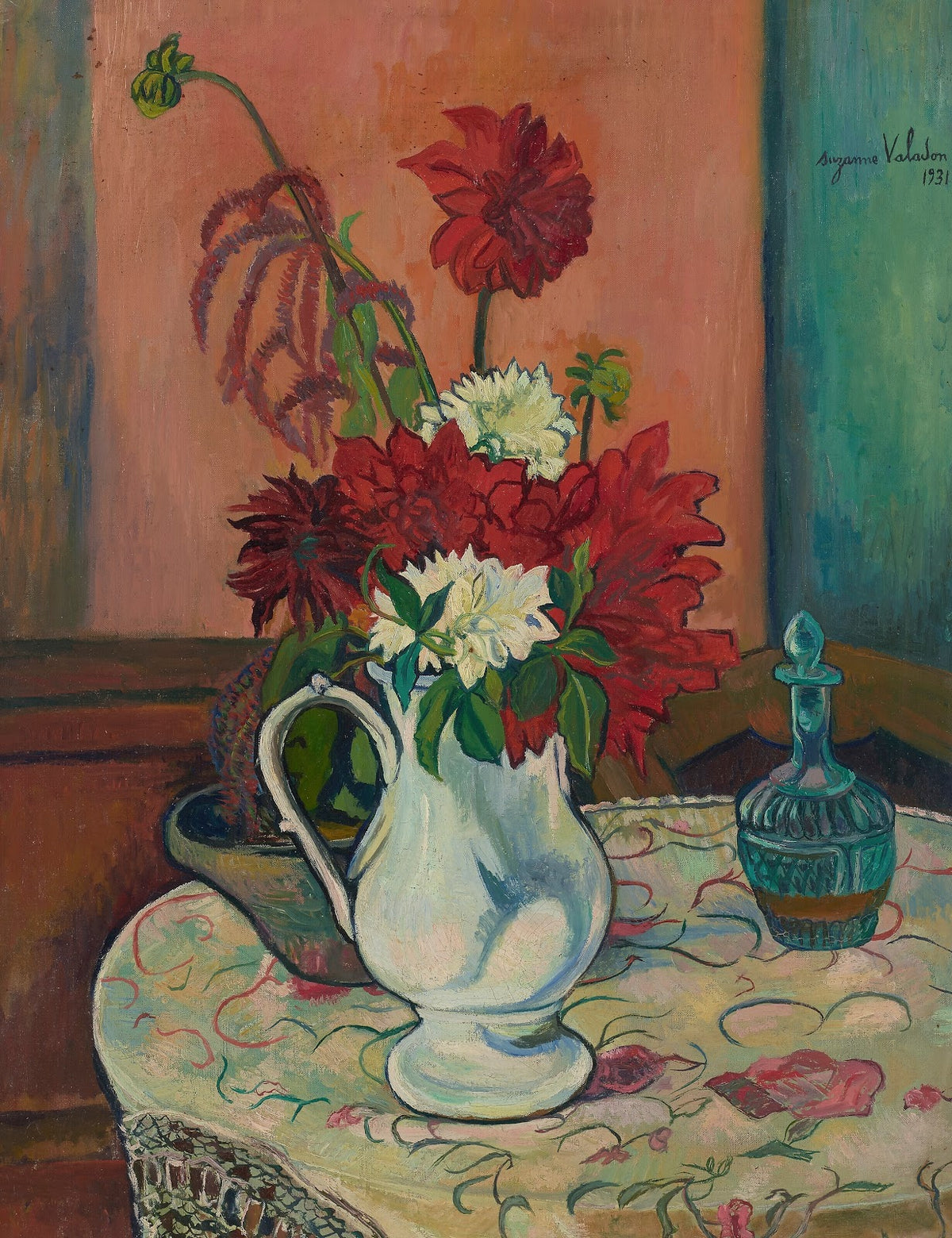 Nature morte au vase de fleurs 1931