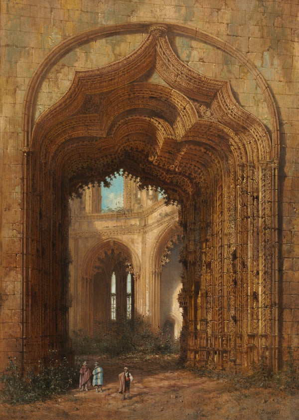 Ruined Church c 1840