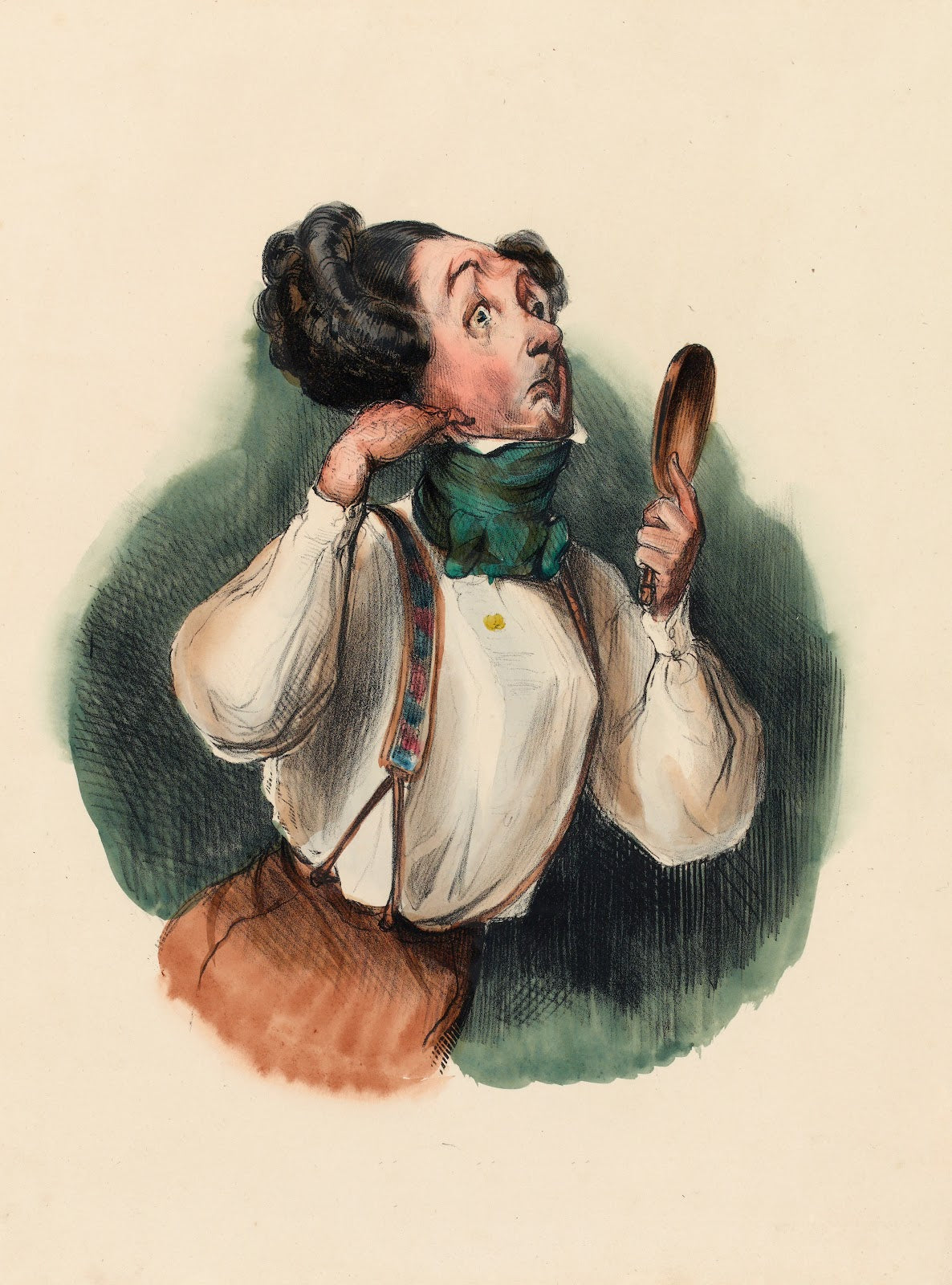 Maudit col What a bad stock 1836