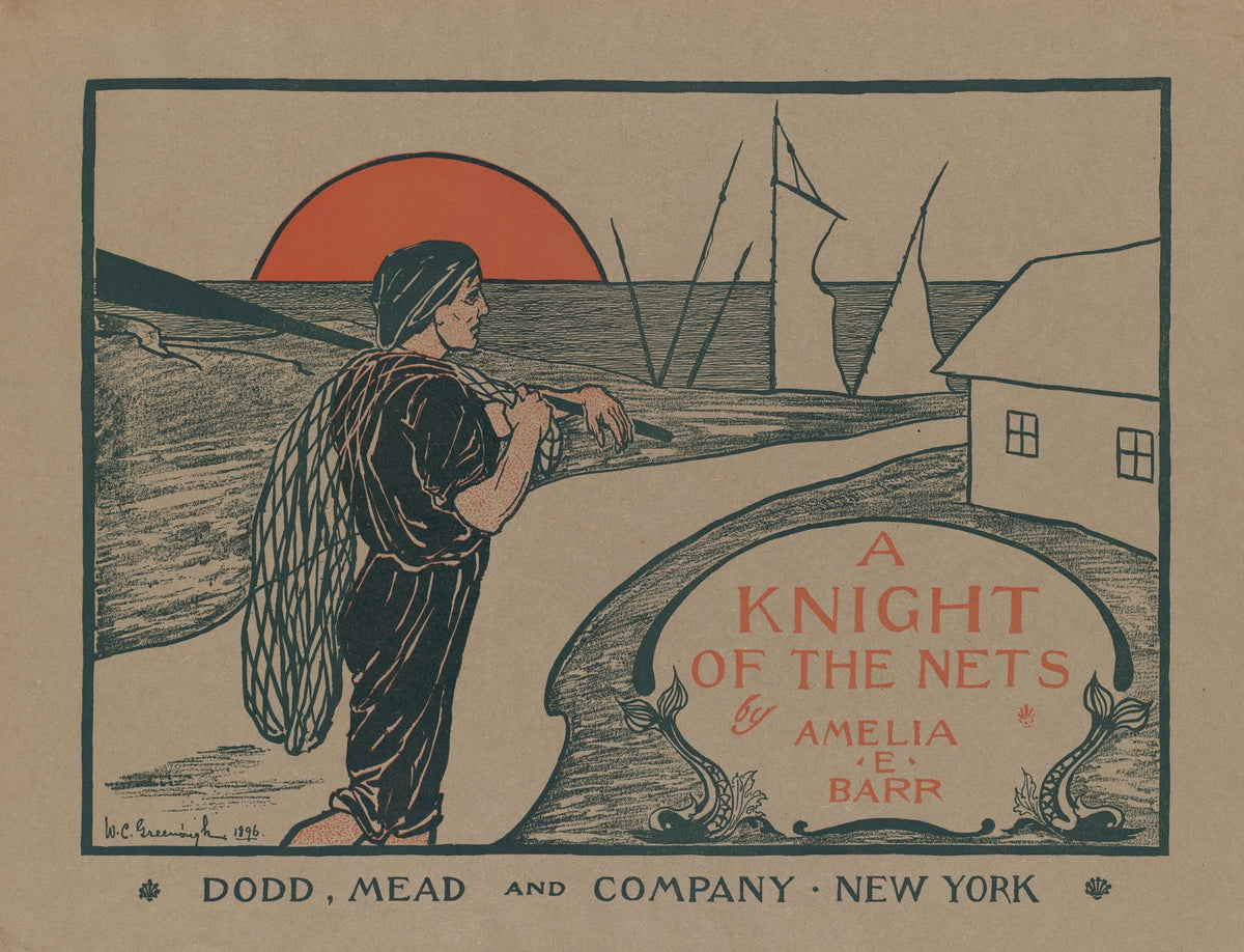 A knight of the nets by Amelia E Barr 1896