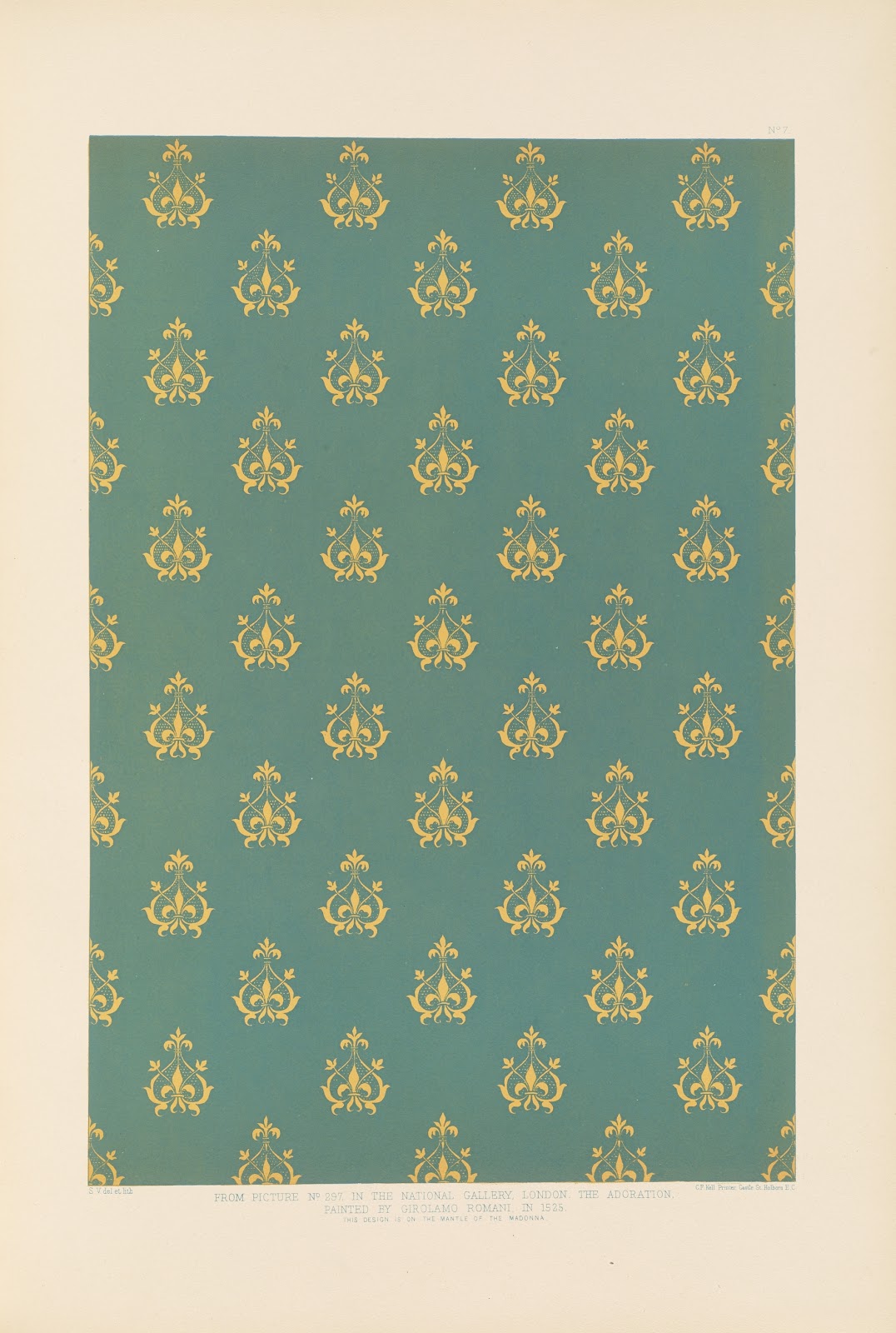 Fifteenth century Italian ornament Pl07 1886