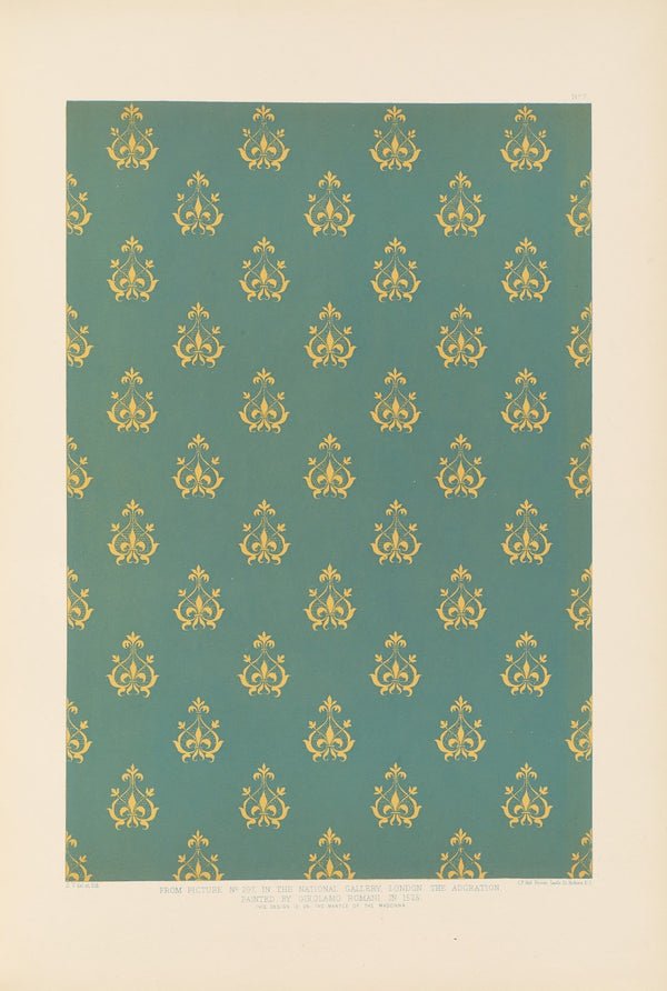 Fifteenth century Italian ornament Pl07 1886