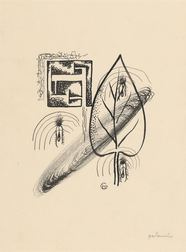 Letters from the series Poems in Drawings 1930
