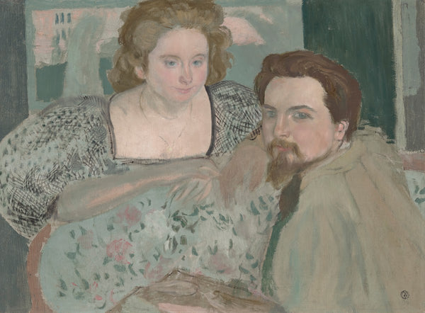 Portrait de Marthe et Maurice 1896