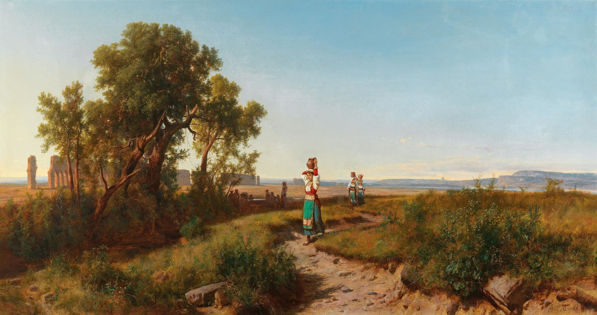 Römisches Aquädukt 1876