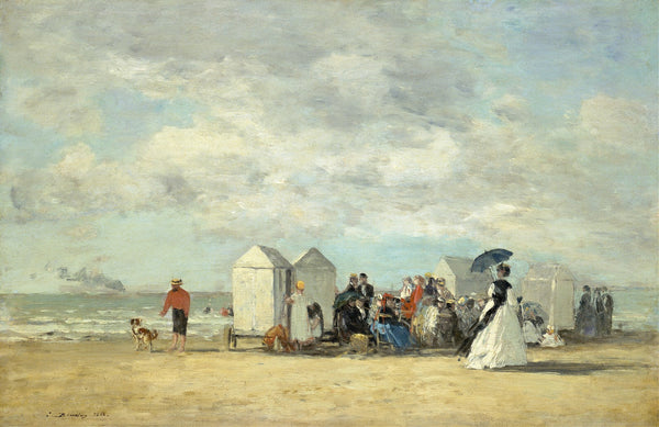 Beach Scene 1862