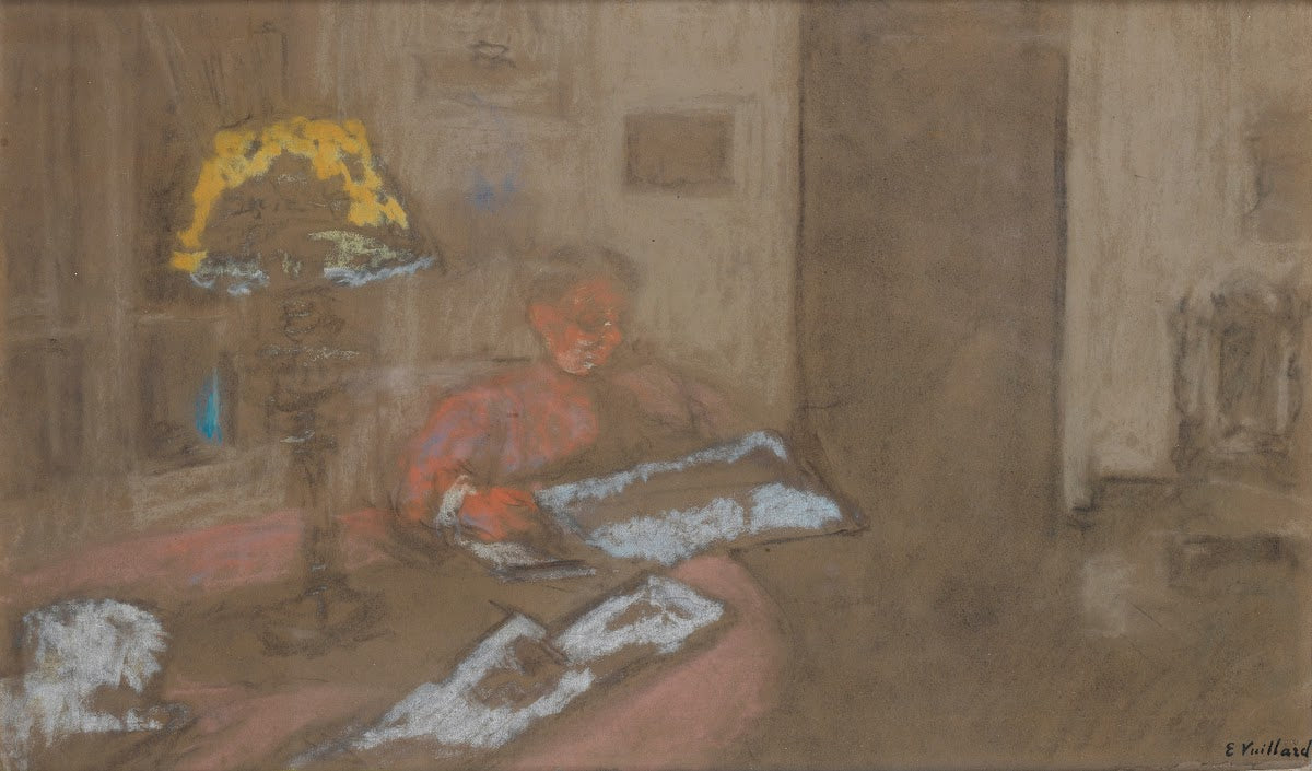Madame Vuillard Lisant Le Journal 4000x2349 (1)