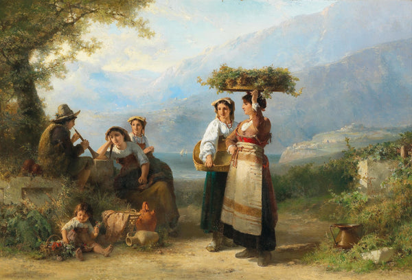 Grape Harvest in Tessin